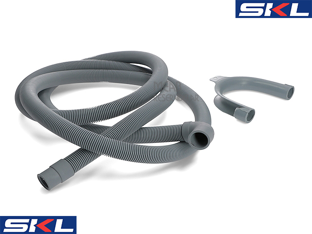 AVLOPPSSLANG 2,5mRAK - VINKEL 19/22 UNIVERSAL