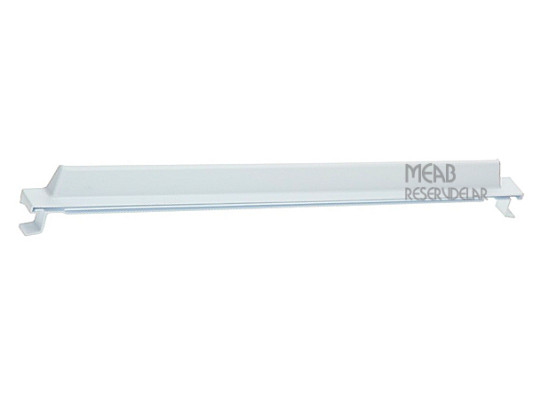 LIST BAKRE FÖR HYLLA 477mm VIT (ERS 114605)