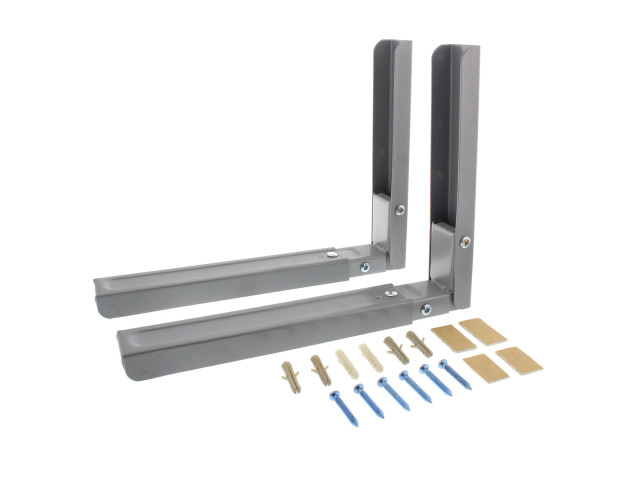 VÄGGFÄSTE MICROVÅGSUGN SILVER 50 KG 