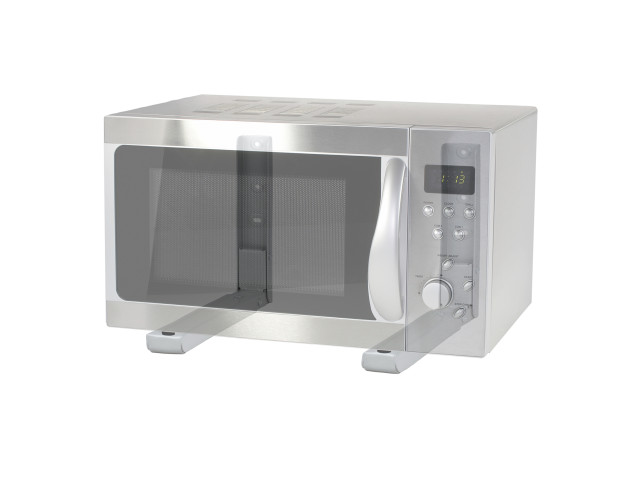 VÄGGFÄSTE MICROVÅGSUGN SILVER 50 KG 